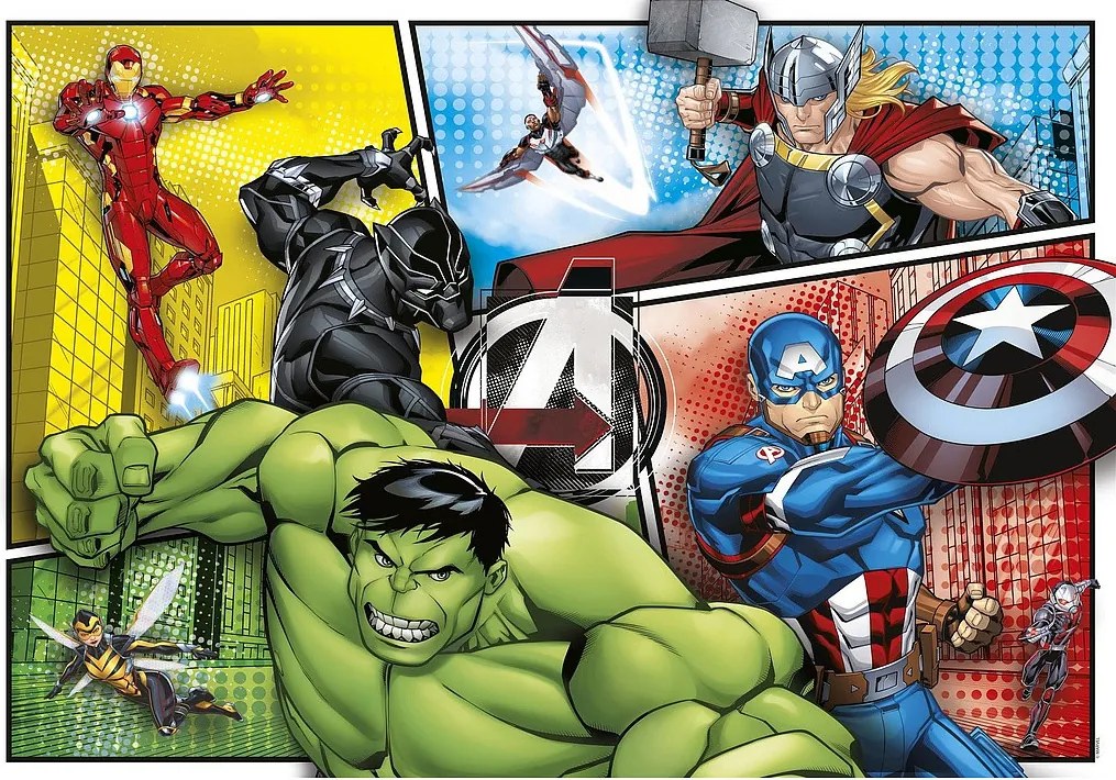 Bosszúállók Comic Style 104 db-os puzzle Clementoni