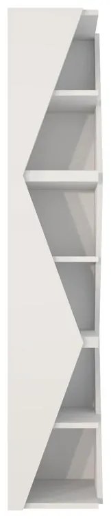 könyvespolc Arrow - White
