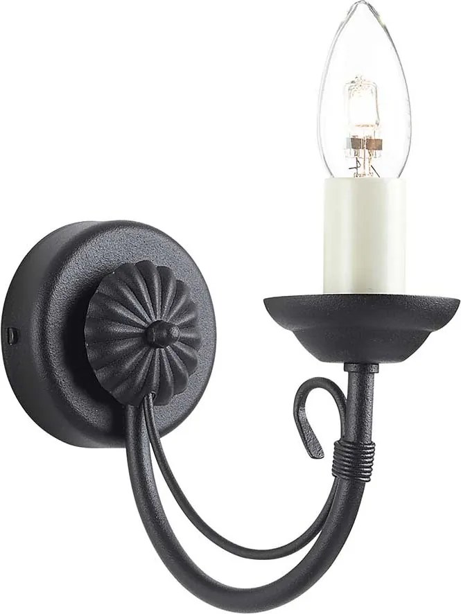Elstead klasszikus fali lámpa chartwell fekete elsch1-black