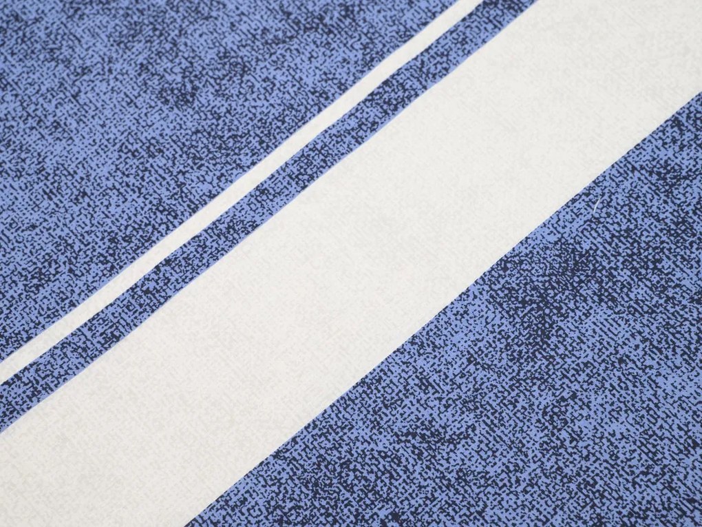 Renforcé pamut ágynemű BLUE LINE kék Ágyneműhuzat mérete: 70 x 90 cm | 140 x 200 cm