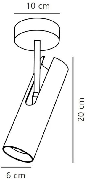 DFTP by Nordlux - Spotlámpa MIB 1xGU10/8W/230V fekete