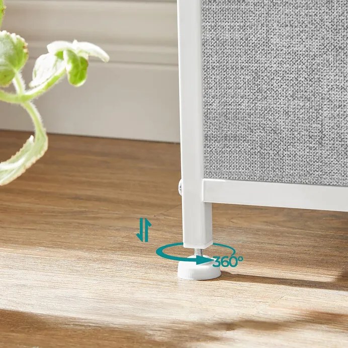 Fiókos szekrény 80x30x82cm, Fém Vázzal, Szürke Színben AUK-E1024 Grey