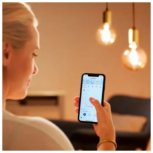 LED Dimmelhető izzó G200 E27/6,5W/230V 2700-6500K CRI 90 Wi-Fi - WiZ