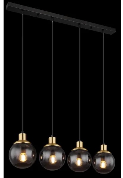 Globo 15860-4H - Csillár zsinóron POTTER 4xE27/25W/230V