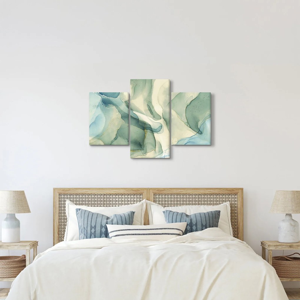 Kép - Tintaabsztrakció 3 (90x60 cm)