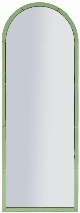Baku zöld fali tükör 55x2x150 (belső tükör mérete 49x144)cm