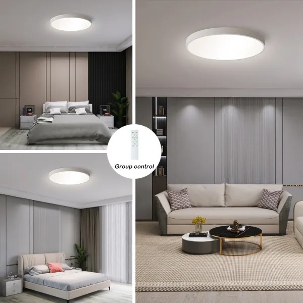 Brilagi-LED Dimmelhető lámpatest POOL SMART LED/60W/230V 50 cm Wi-Fi Tuya+távirányító fehér