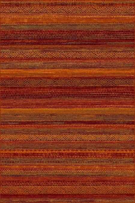 Omega Baku gyapjú szőnyeg – vörös