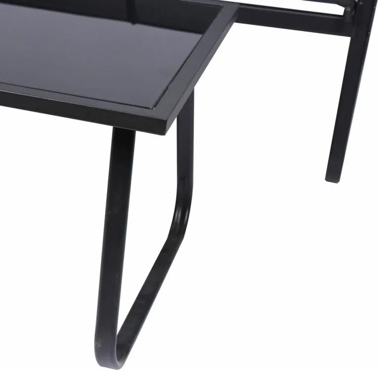 Kerti 4 részes szett Astoria acél szerkezet szürke