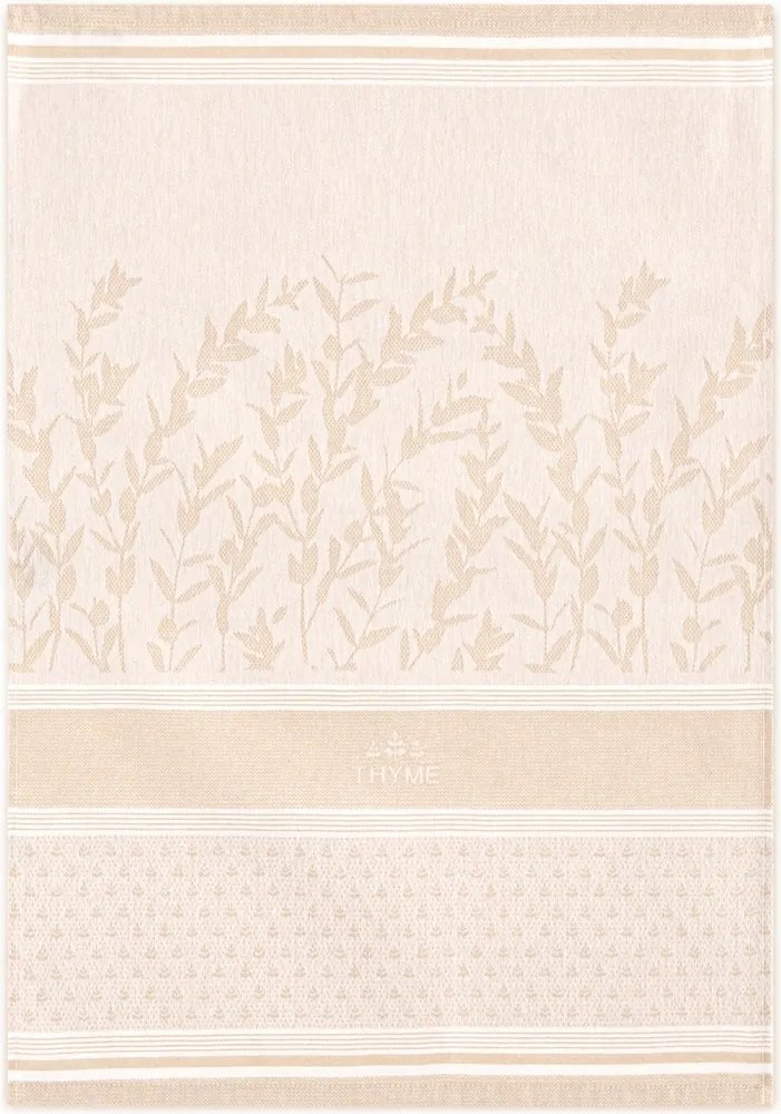 Konyhai törlőkendő 50x70 Thyme bézs Zwoltex
