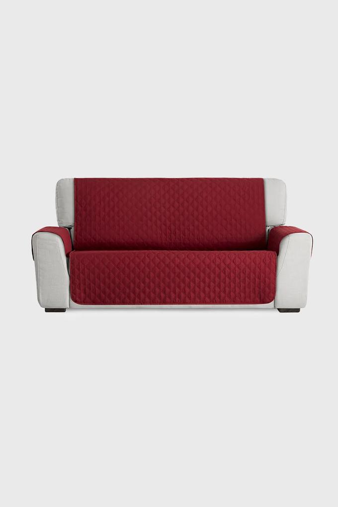 Moorea bútorhuzat kétszemélyes kanapéra, piros 110x50 cm