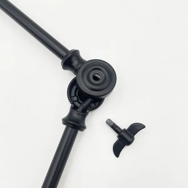 Brilagi - LED állítható rudas csillár IRONBEAM 1xE27/60W/230V fekete