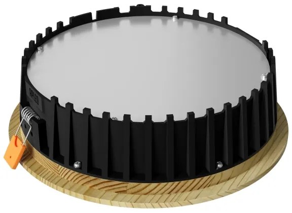 APLED-LED Lámpa RONDO WOODLINE LED/12W/230V 3000K átm. 20 cm fenyő tömör fa