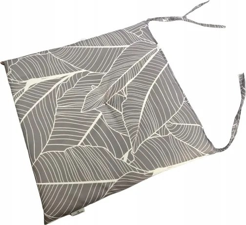 Gardenic Kerti székpárna Cleo 37 x 37 x 3,5 cm Szürke 003