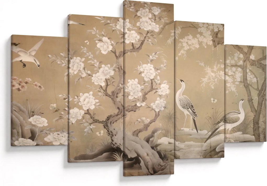 Kép - Rajzfilm japán táj (150x105 cm)