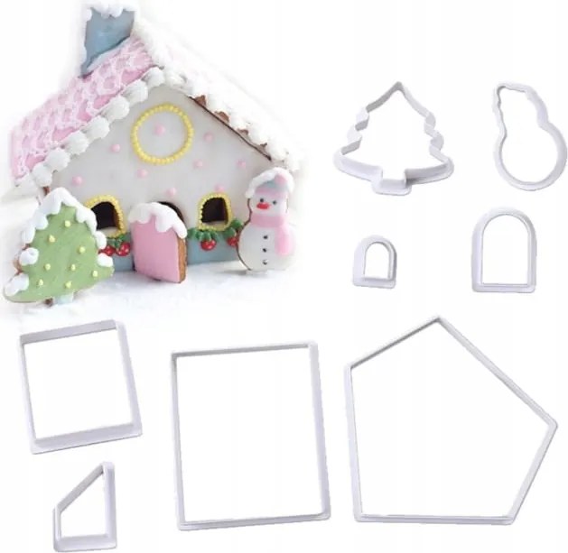 Lyukasztók Karácsonyi Betlehem Mézeskalács Házikó