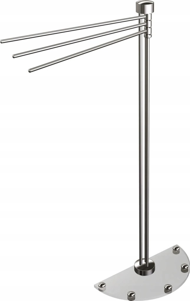Akasztó mozgatható karral szabadon álló Andex króm W03CC