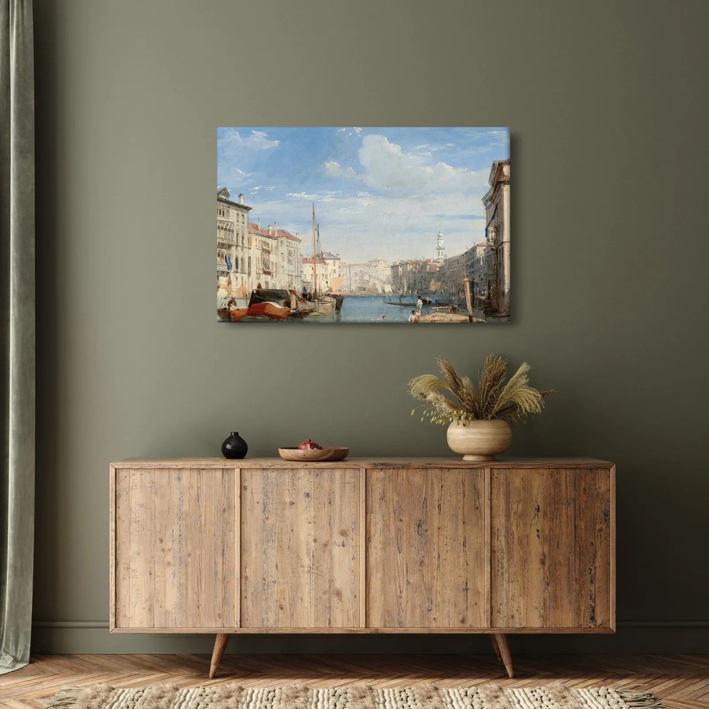 Kép - Richard Parkes Bonington, The Grand Canal, reprodukciók (90x60 cm)