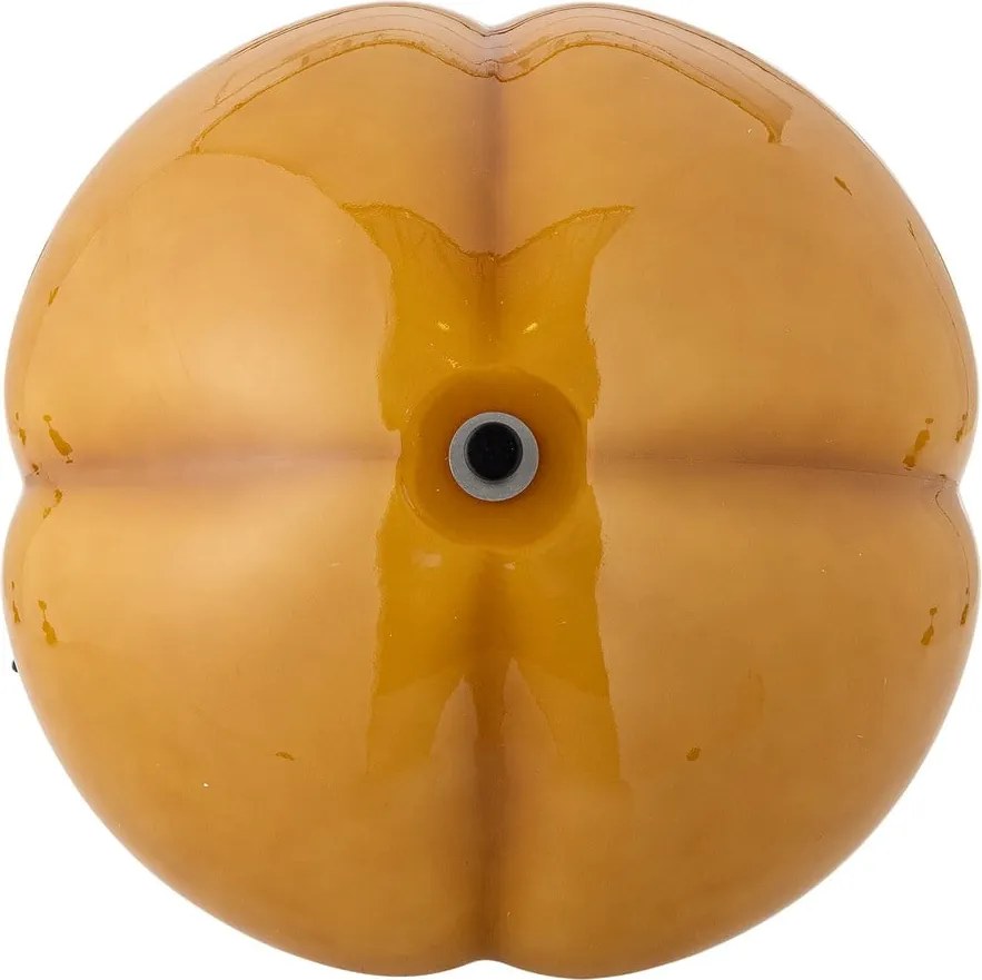 Okkersárga asztali lámpa üveg búrával (magasság 46,5 cm) Kinoko – Bloomingville