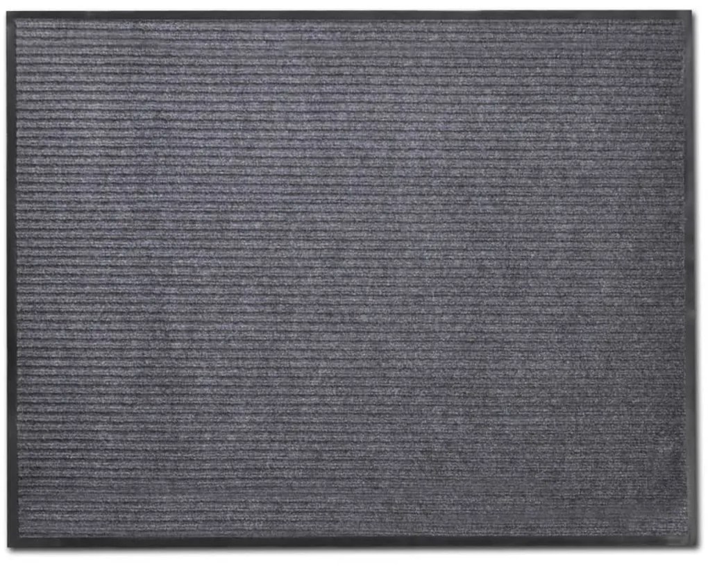 Szürke PVC Lábtörlő 120 x 180 cm