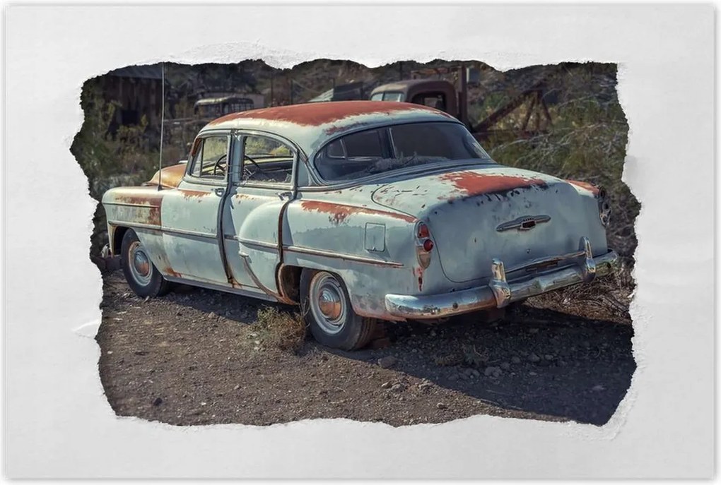 Poszterek 90x60 Rost Style Old Car