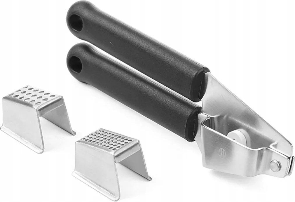 Prágai fokhagymaprés rozsdamentes acélból 2 vastagság Hendi 856123