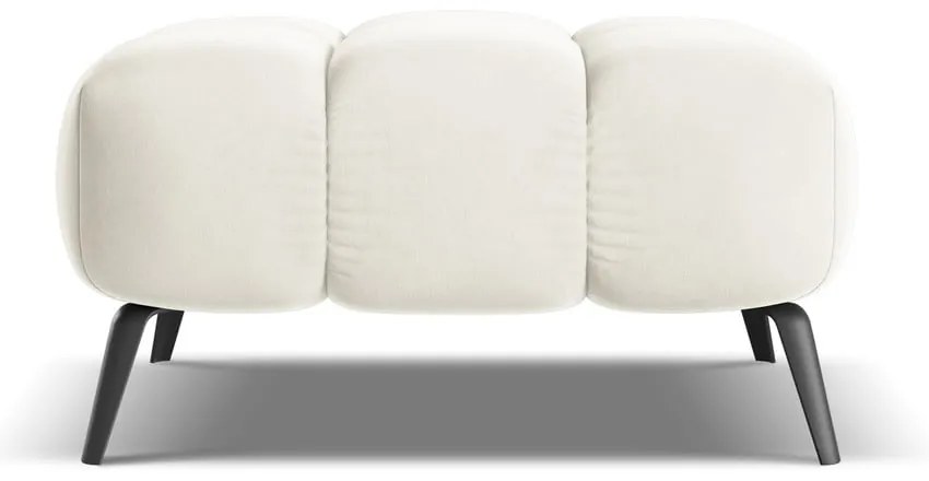 Fehér bársony lábtartó Nalu – Makamii