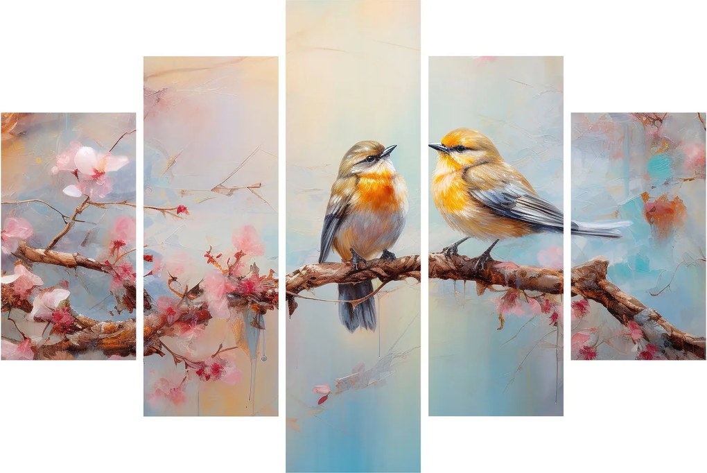 Kép - Lovebirds (150x105 cm)