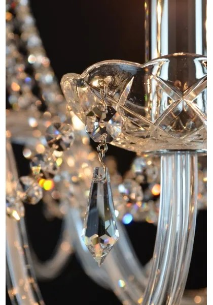 Wranovsky JWZ117122101 - Kristály csillár láncon BONTON 12xE14/40W/230V