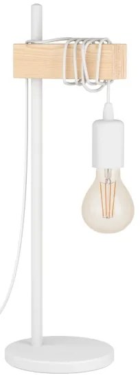 Eglo 33163 - Asztali lámpa TOWNSHEND 1xE27/10W/230V