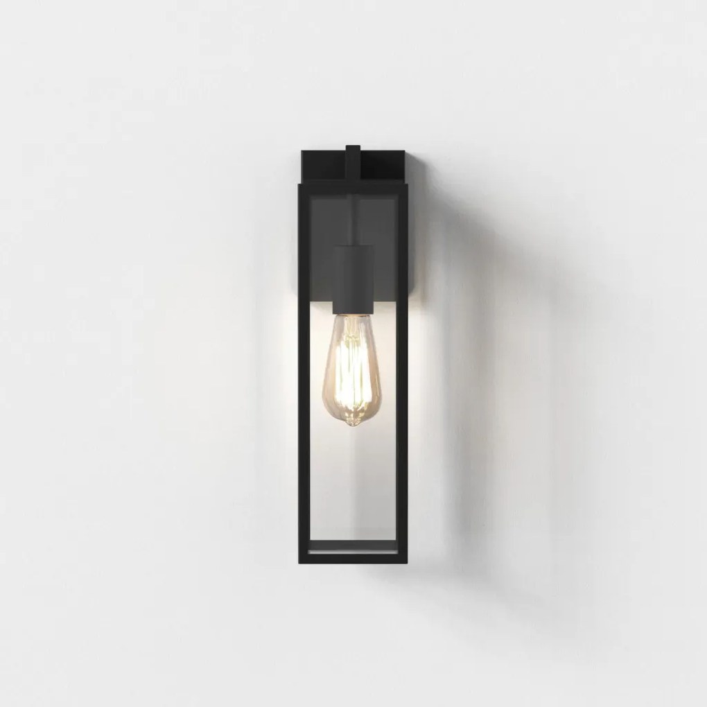 ASTRO LIGHTING 1402011 HARVARD Klasszikus Kültéri Fali Lámpa Fekete E27 IP44