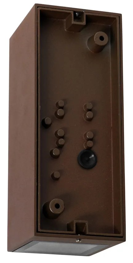 Ipari fali lámpa rozsdabarna 2-lámpás AR70 IP54 - Baleno