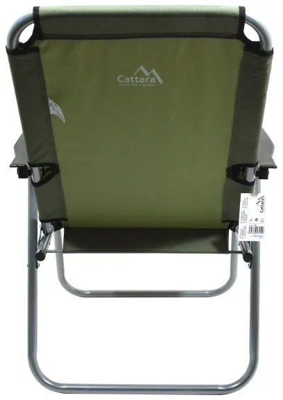 Összecsukható zöld kempingszék