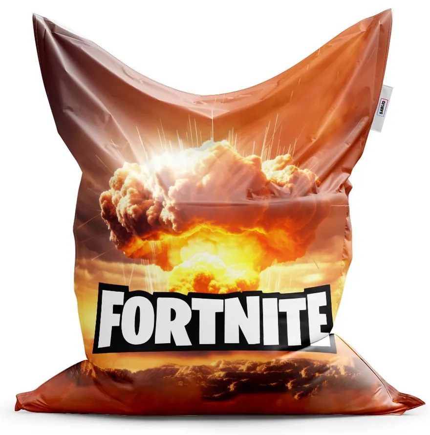 Classic babzsák Fortnite explózió - gyerek, narancs