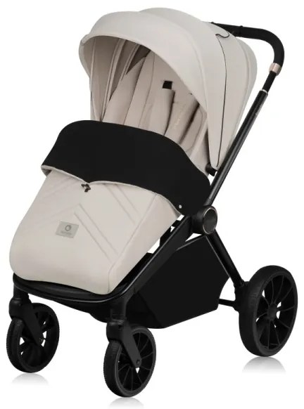 Lionelo - Kombinált babakocsi 2 az 1-ben MIKA PLUS homokszínű