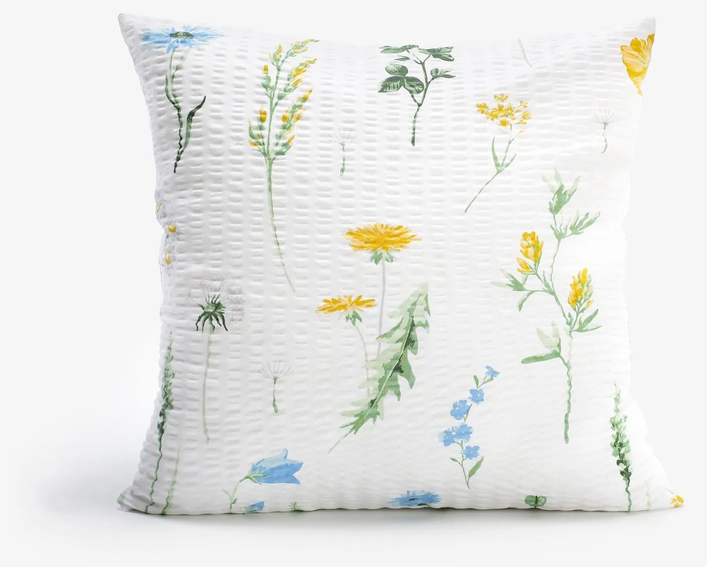 Goldea krepp párnahuzat - magyar rét 45 x 45 cm