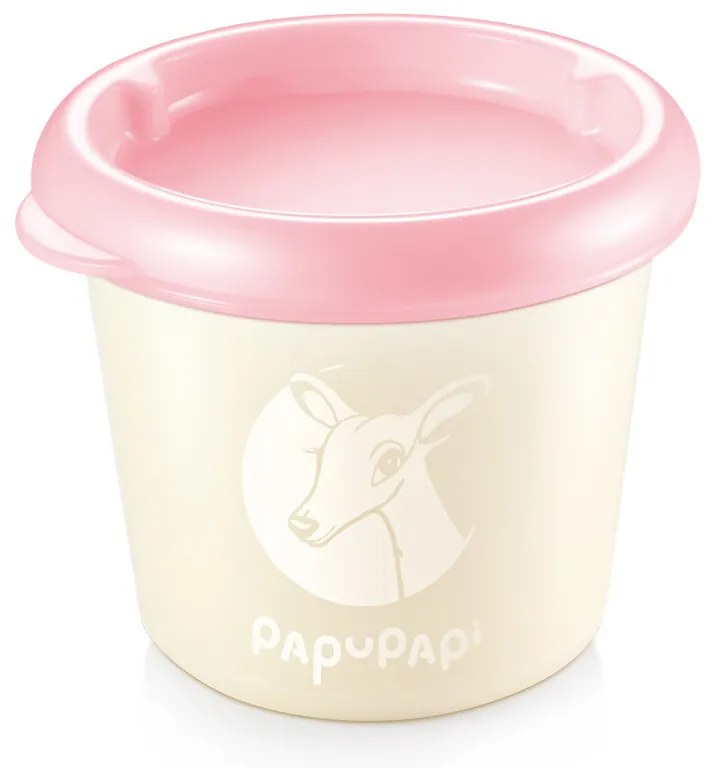 Tescoma PAPU PAPI doboz 150 ml, 2 db, rózsaszín, 150ml