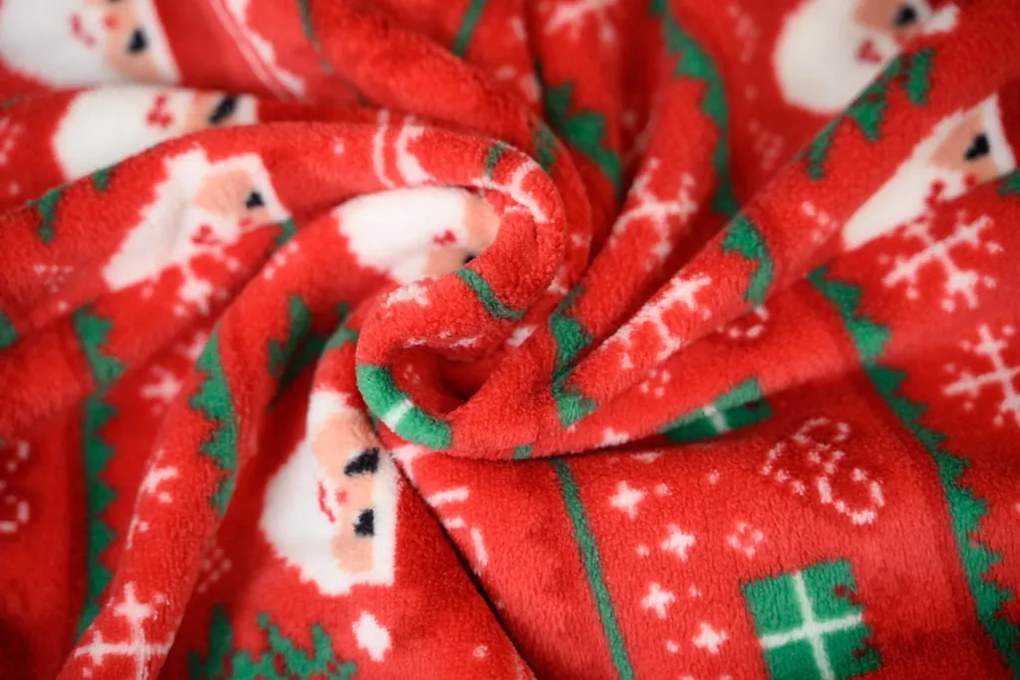 CHRISTMAS ONESIE gyerek overál piros - többféle méretben Méret: 98 - 104