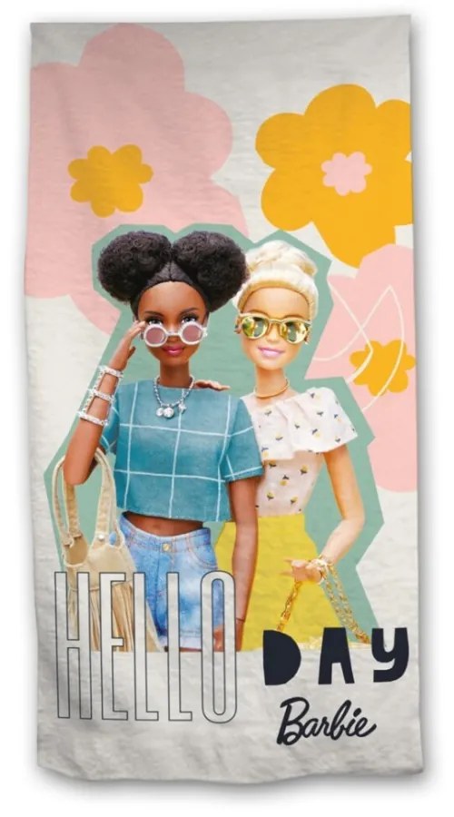 Barbie Hello fürdőlepedő, strand törölköző 70x140cm (Fast Dry)