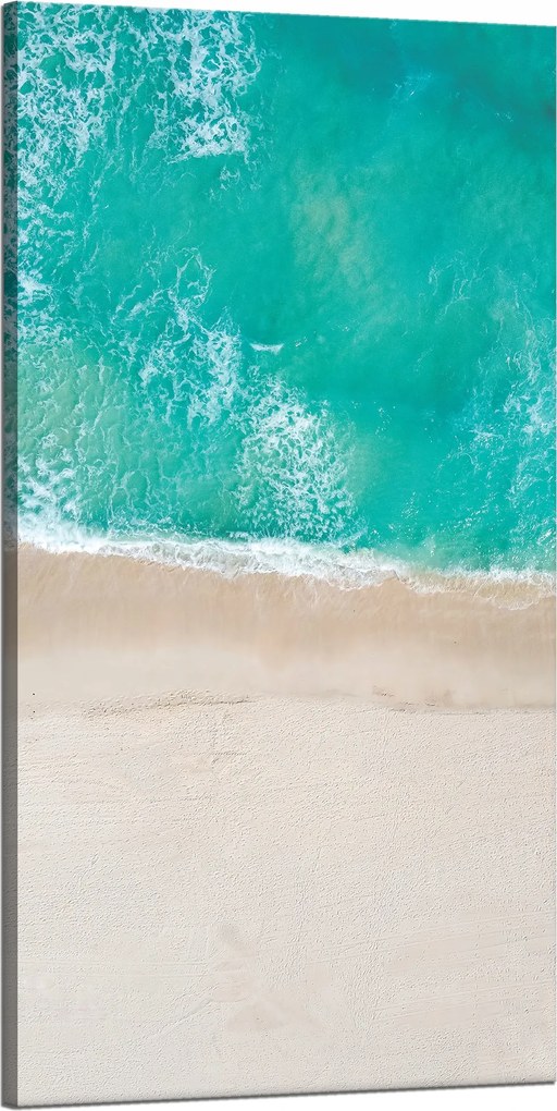 Vászonkép Víz Tengerpart Hullámok Nap 60x120 cm Ideális ajándék