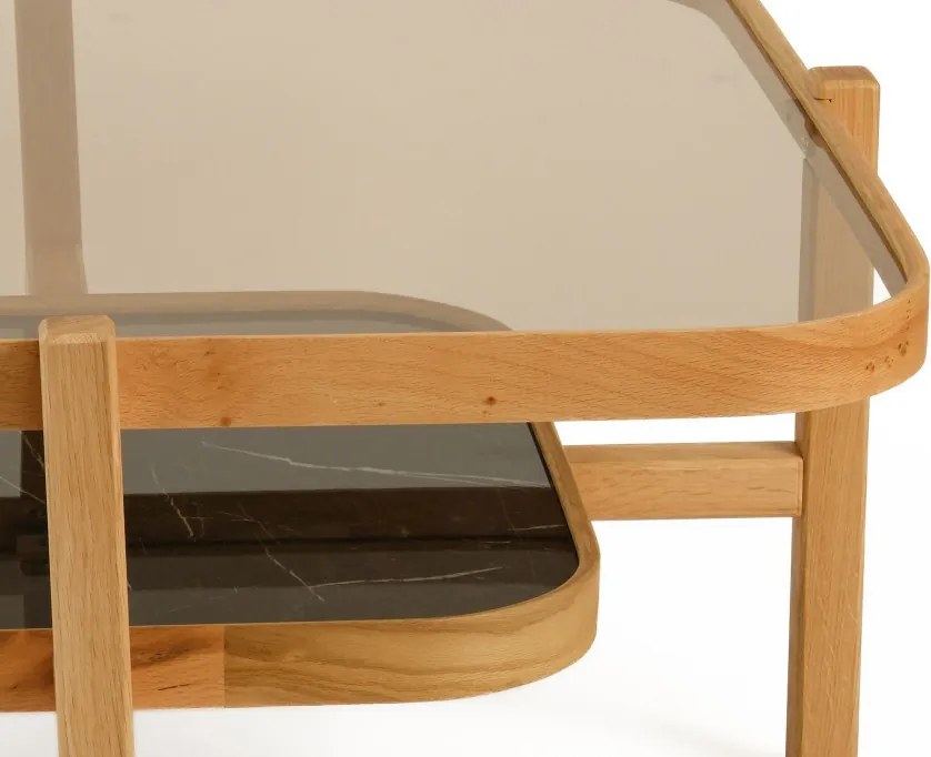 Olimpus 90 - Oak, Black Marble