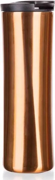 Utazó Bögre Termikus termosz 500 ml Réz kávé tea italok