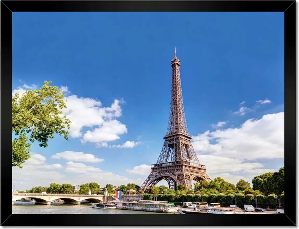 Poszterek keretben 40x30 Franciaország Párizs torony