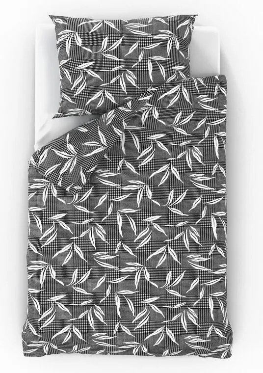 Kvalitex Pamut ágynemő Osaka szürke, 240 x 220 cm, 2 db 70 x 90 cm