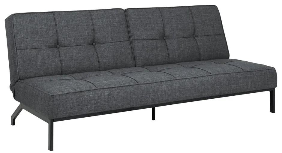 Sötétszürke kinyitható kanapé 198 cm Perugia – Actona