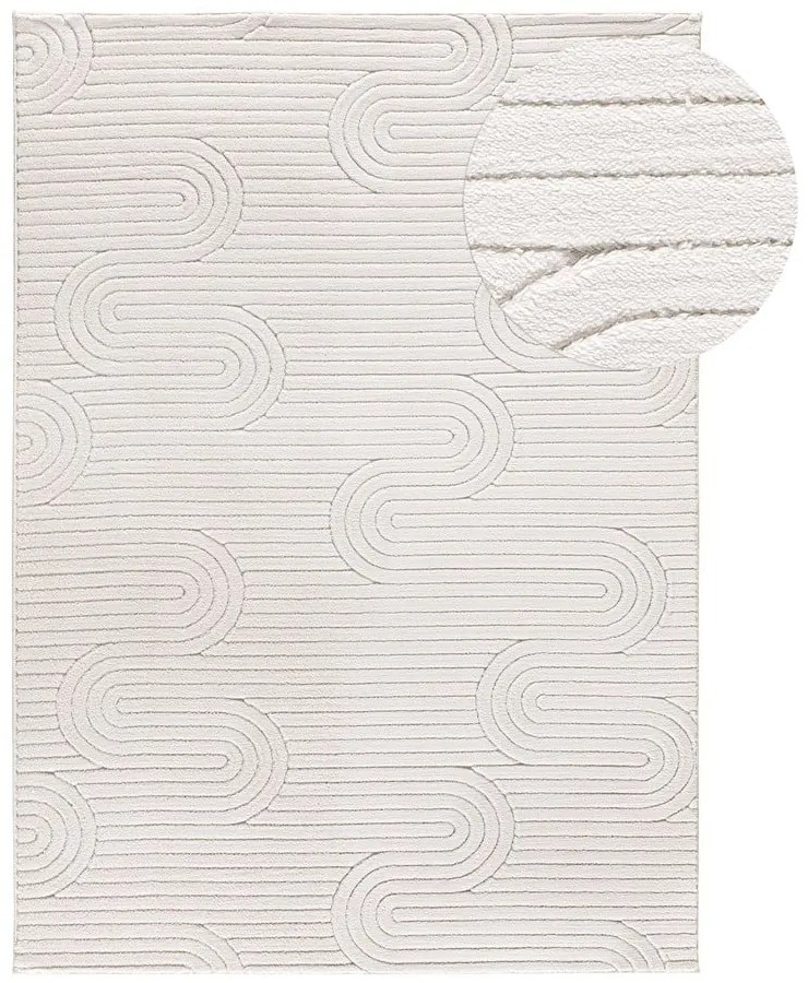 Krémszínű szőnyeg 120x170 cm Estilo – Universal