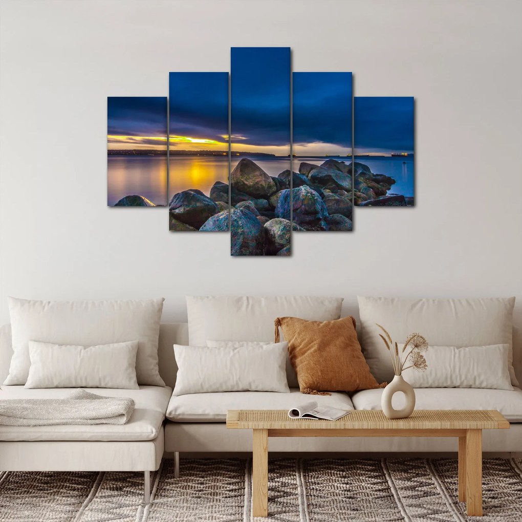 Kép - Felhők a víz felett (150x105 cm)