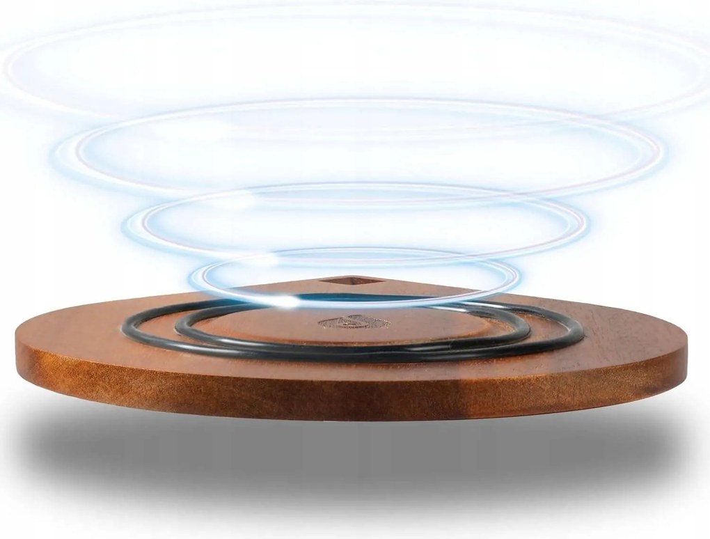 Serpenyőtartó állvány fa edény mágneses 23cm