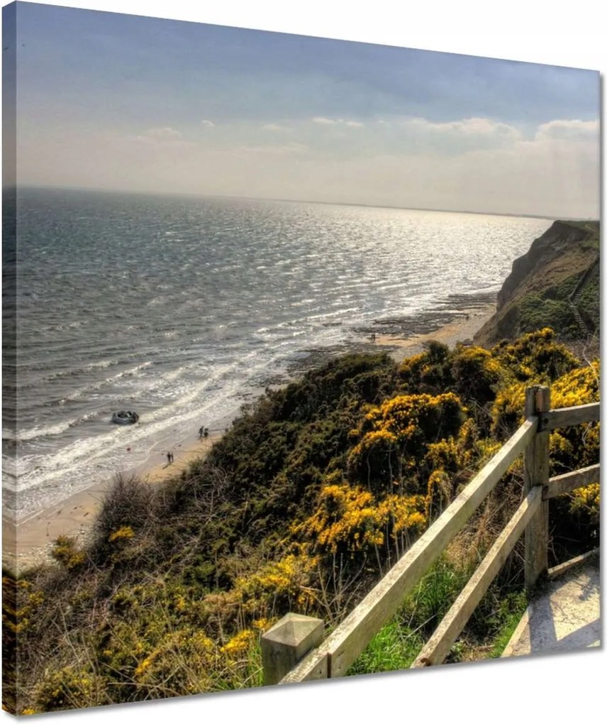 Vászonkép 40x40 Esti kép Balti-tenger