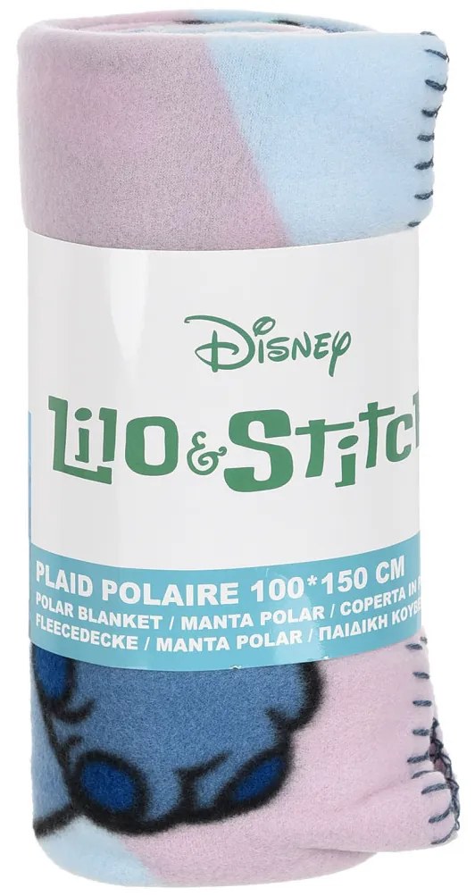 Disney Lilo és Stitch, A csillagkutya Time to Hug polár takaró 100x150cm